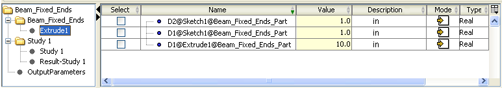 Selecting A SolidWorks File And Parameters